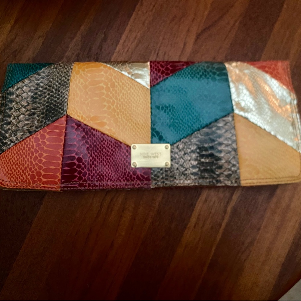 Colorful Patchwork Clutch